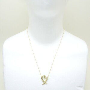 Tiffany Loving Heart Necklace by Paloma Picasso Yellow Gold
